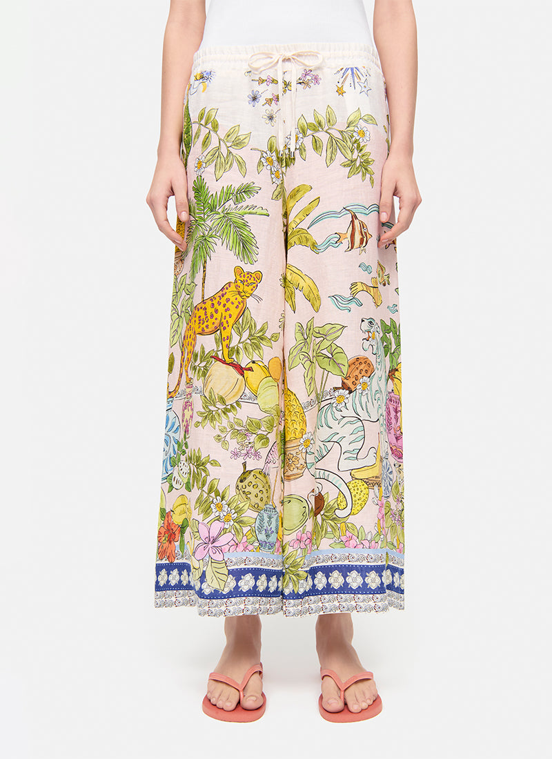 Candice Plain Linen Pants by Cambio