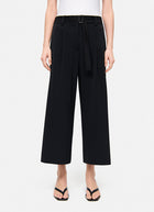 Cambio Celeste Belt Techno Crop Pant