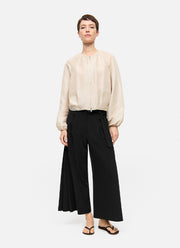 Cambio Celeste Belt Techno Crop Pant