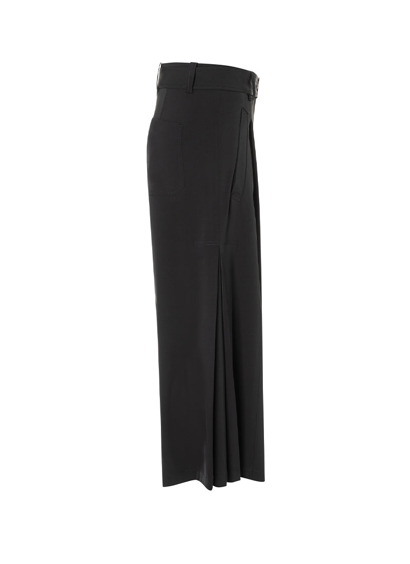 Cambio Celeste Belt Techno Crop Pant