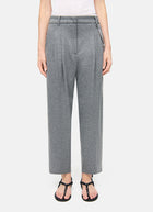 Cambio Emilie Flannel Jersey Crystal Chain Pant