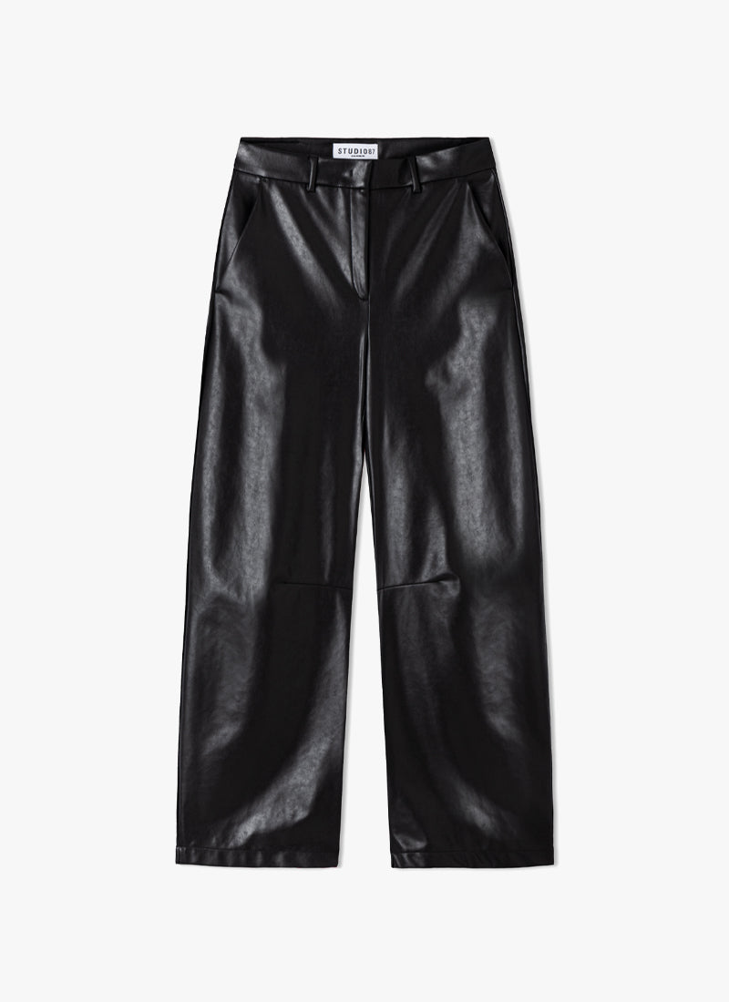 Edita Vegan Leather Stretch Pant