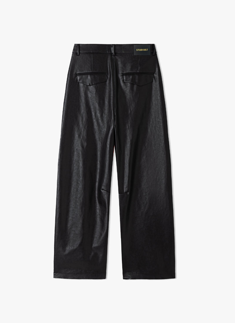 Edita Vegan Leather Stretch Pant