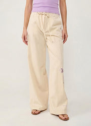 Cambio Adrienne Drawstring Floral Pant