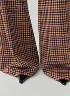 Cambio Famous Houndstooth Flare Pant