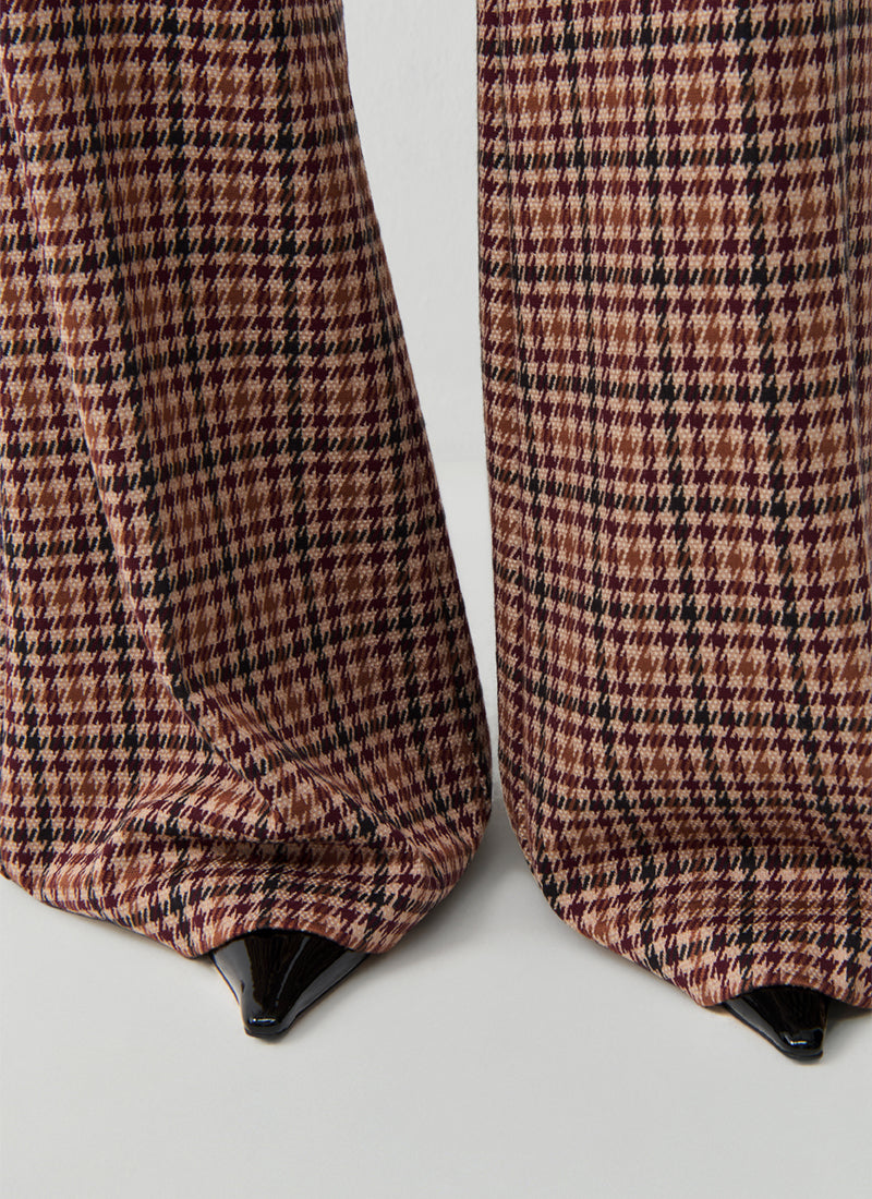  Famous Houndstooth Flare Pant by Cambio at Andrews 