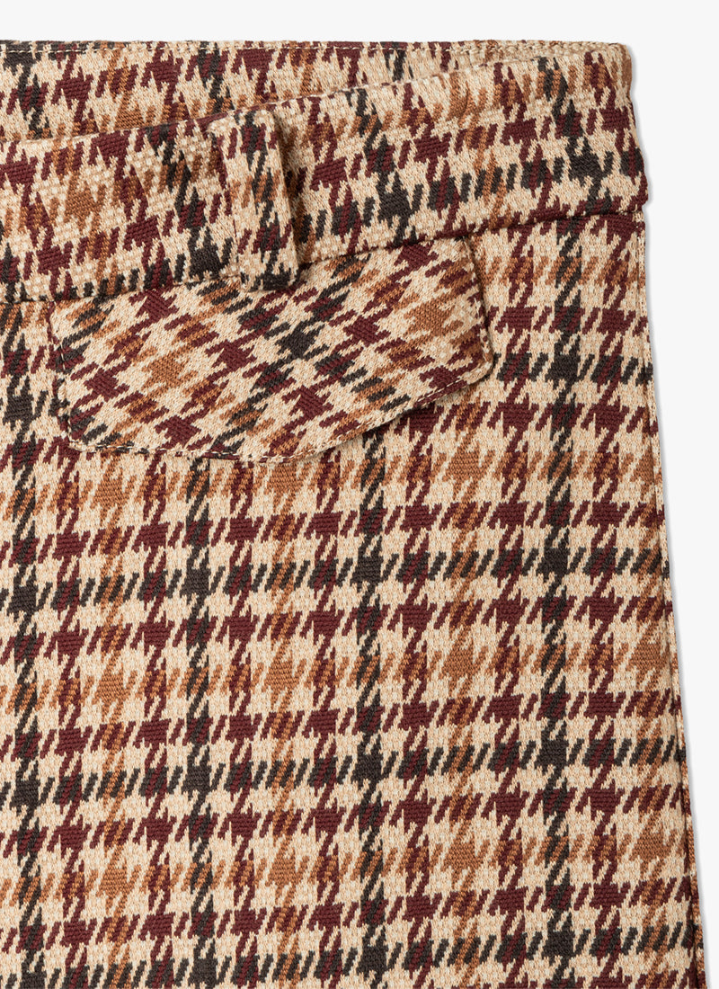 Cambio Famous Houndstooth Flare Pant