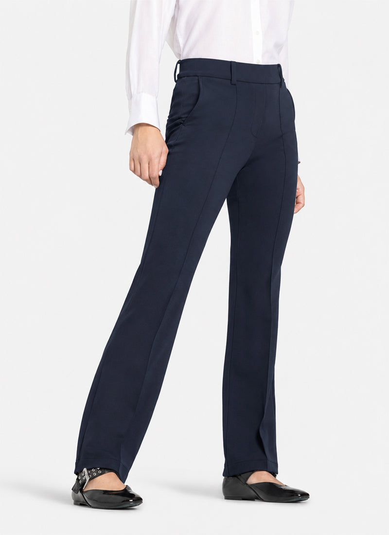Francoise Diagonal Techno Stretch Pant