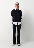 Francoise Diagonal Techno Stretch Pant