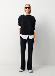 Francoise Diagonal Techno Stretch Pant