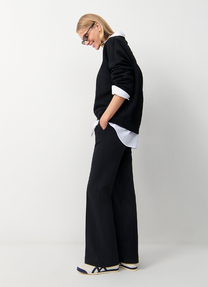 Francoise Diagonal Techno Stretch Pant