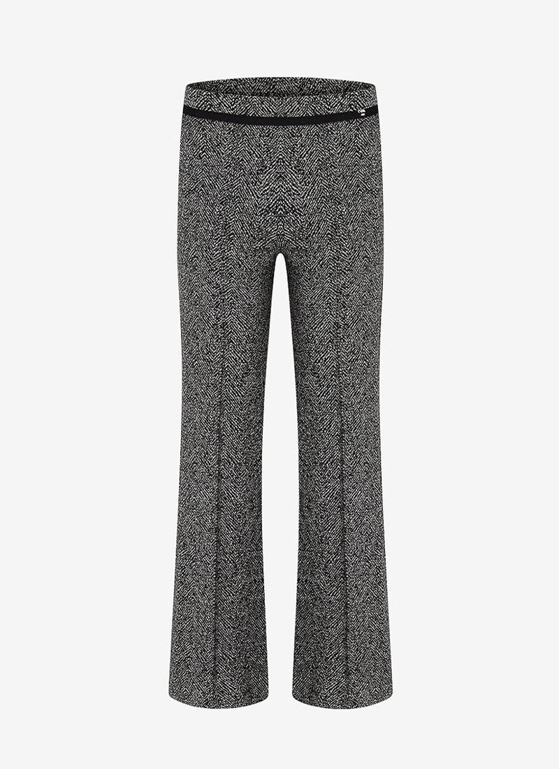 Cambio Francoise Herringbone Pant