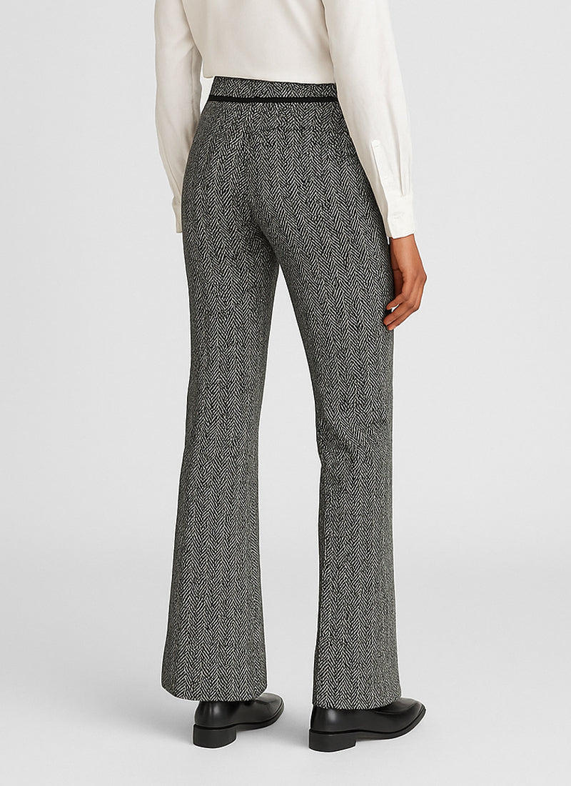 Cambio Francoise Herringbone Pant