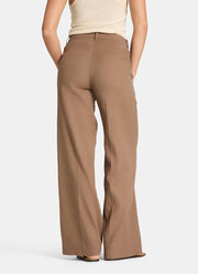 Cambio Mira A-Line Linen Pants