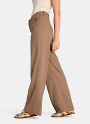 Cambio Mira A-Line Linen Pants