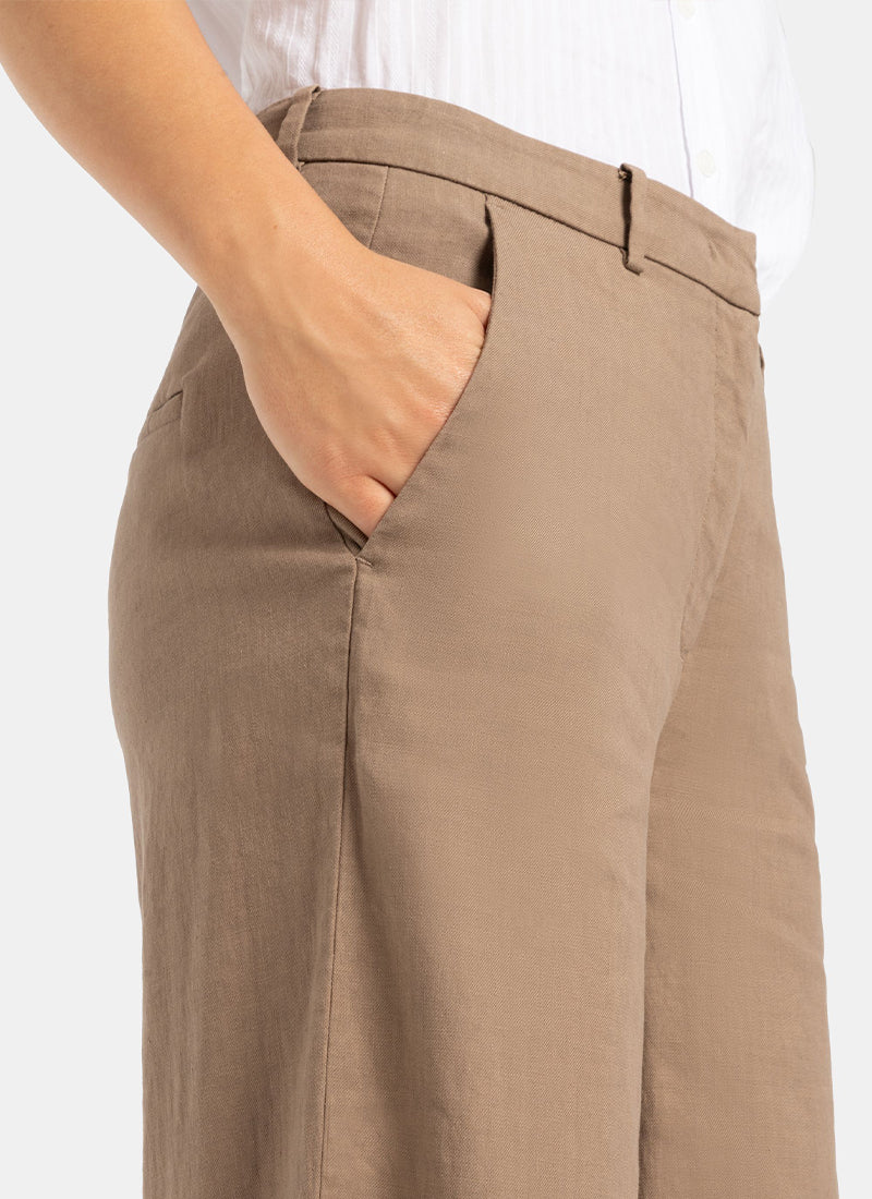 Cambio Mira Strech Linen Pant