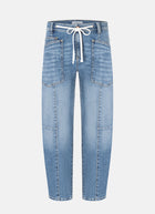 Cambio Ocean Drawstring Denim Jeans