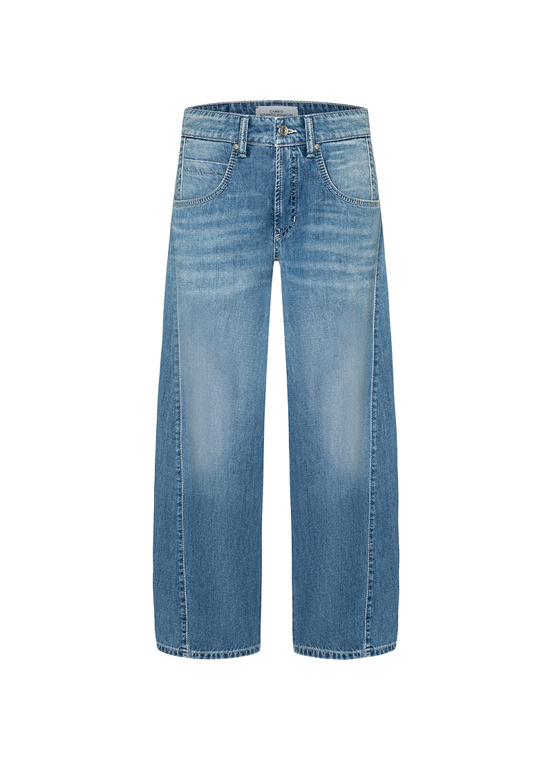 Orla Barrel Lightweight Denim Jeans by Cambio