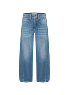 Cambio Orla Barrel Leg Cropped Jeans