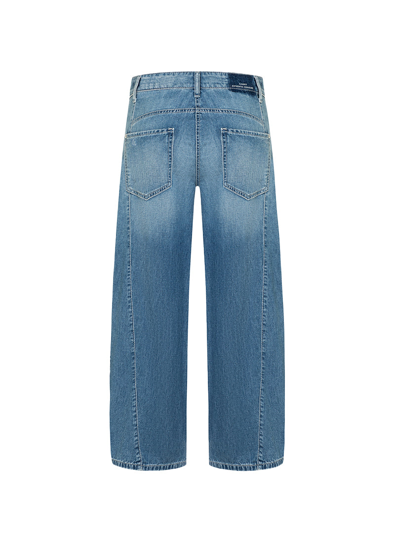 Orla Barrel Lightweight Denim Jeans by Cambio
