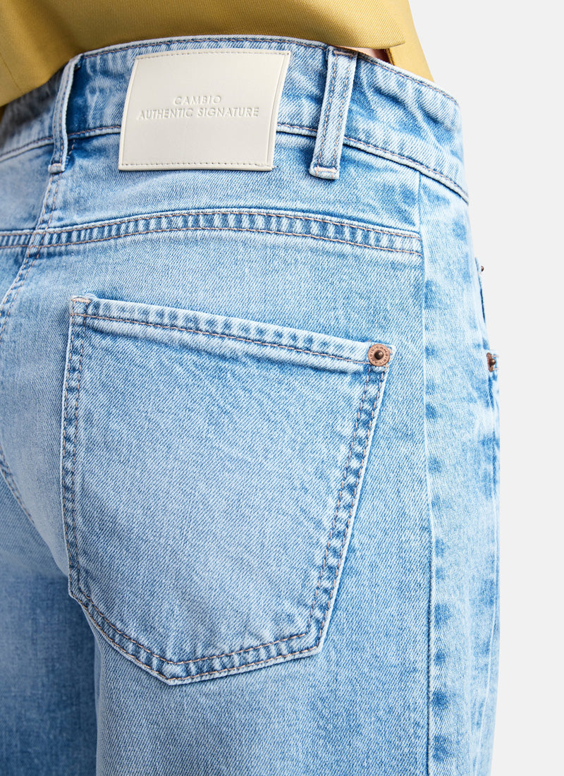 Cambio Oria Wide Leg Jeans