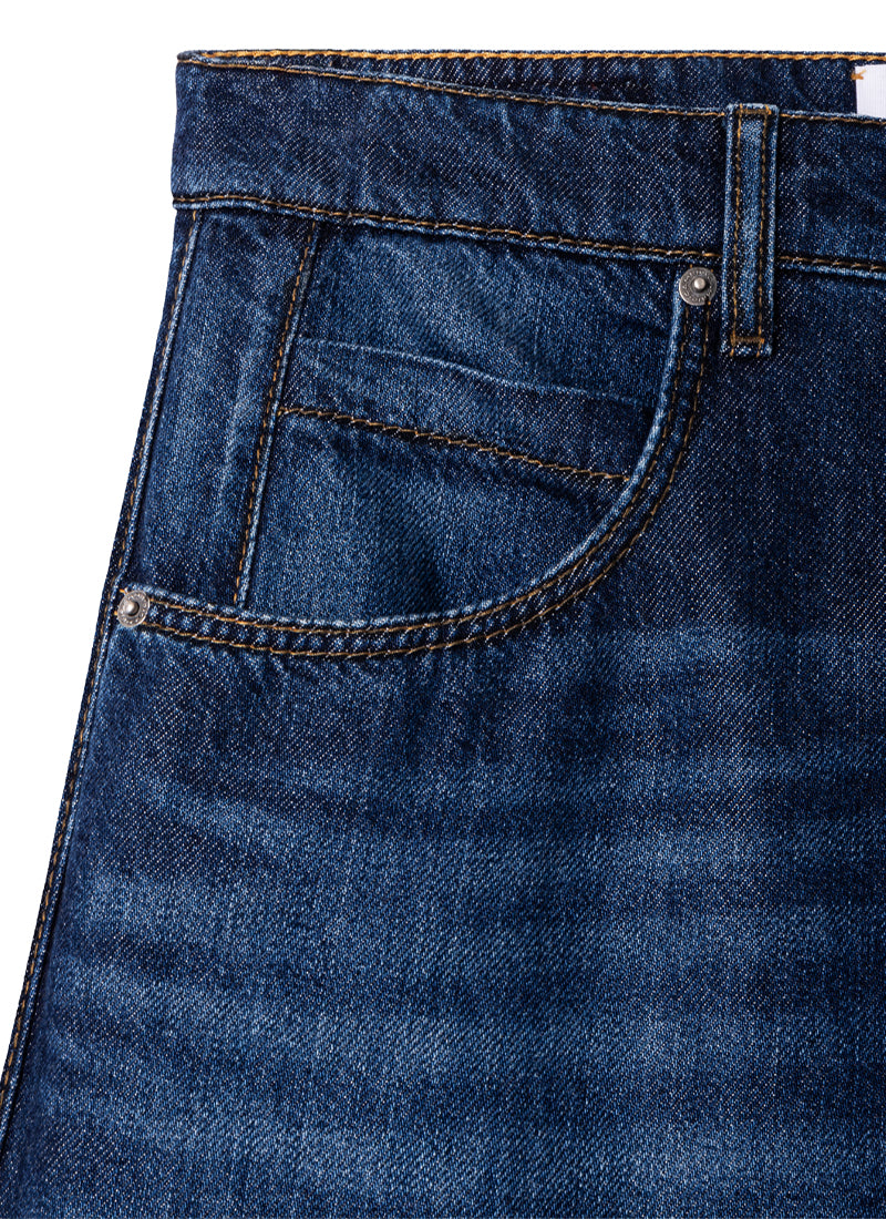 Cambio Orla Tencel Cotton Denim Pant