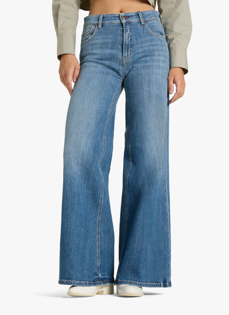 Palazzo Flare Wide Leg Jeans