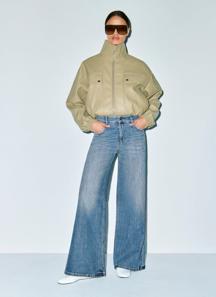 Palazzo Flare Wide Leg Jeans