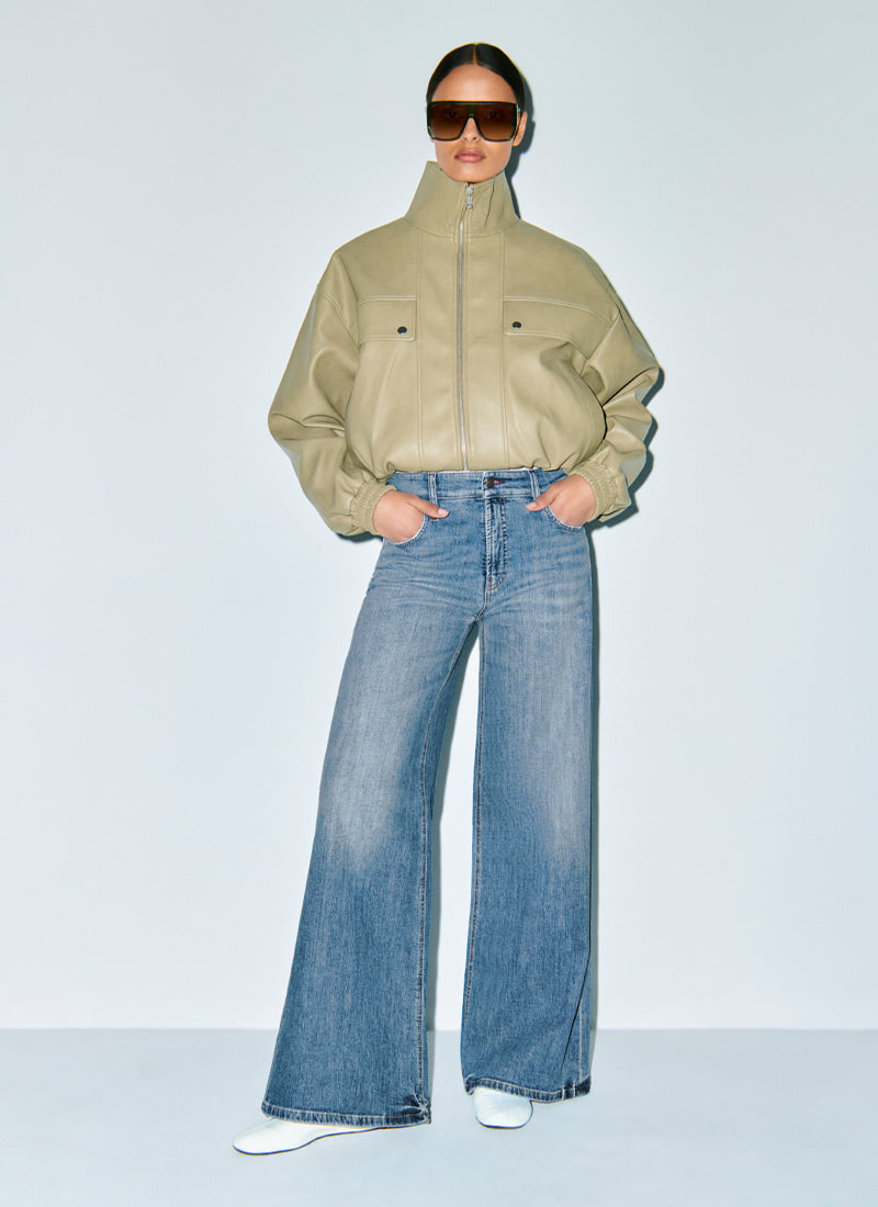 Palazzo Flare Wide Leg Jeans