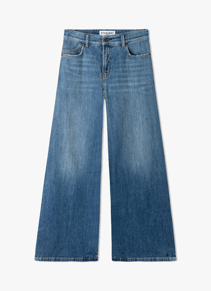 Palazzo Flare Wide Leg Jeans