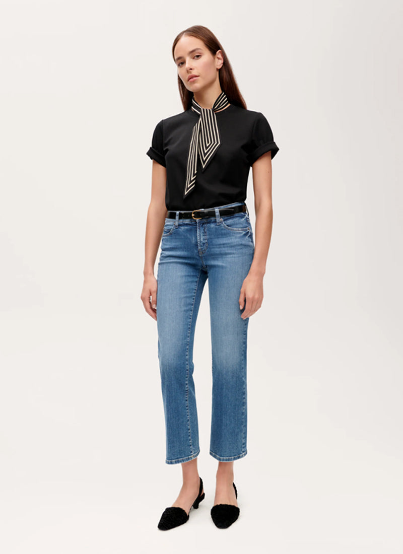Cambio Paris Easy Kick Flared Jeans