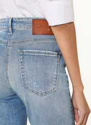 Cambio Paris Floral Flare Jeans