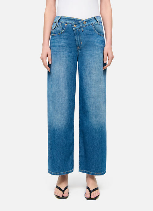 Baggy Asymmetrical Jeans by Cambio