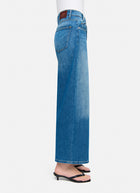 Cambio Baggy Asymmetrical Jeans