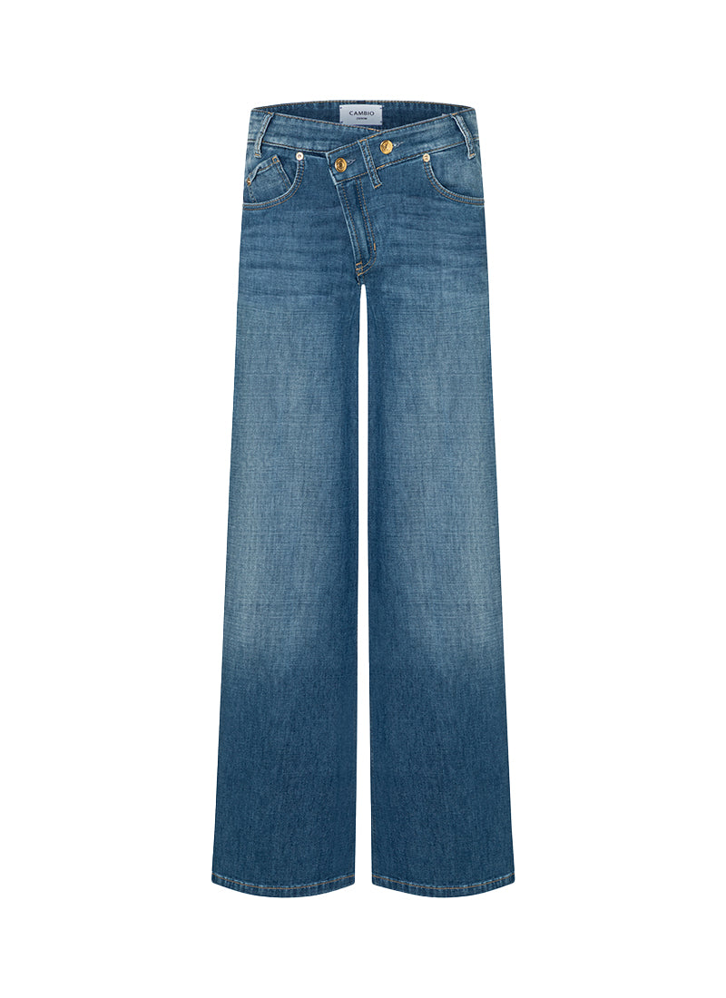 Baggy Asymmetrical Jeans by Cambio