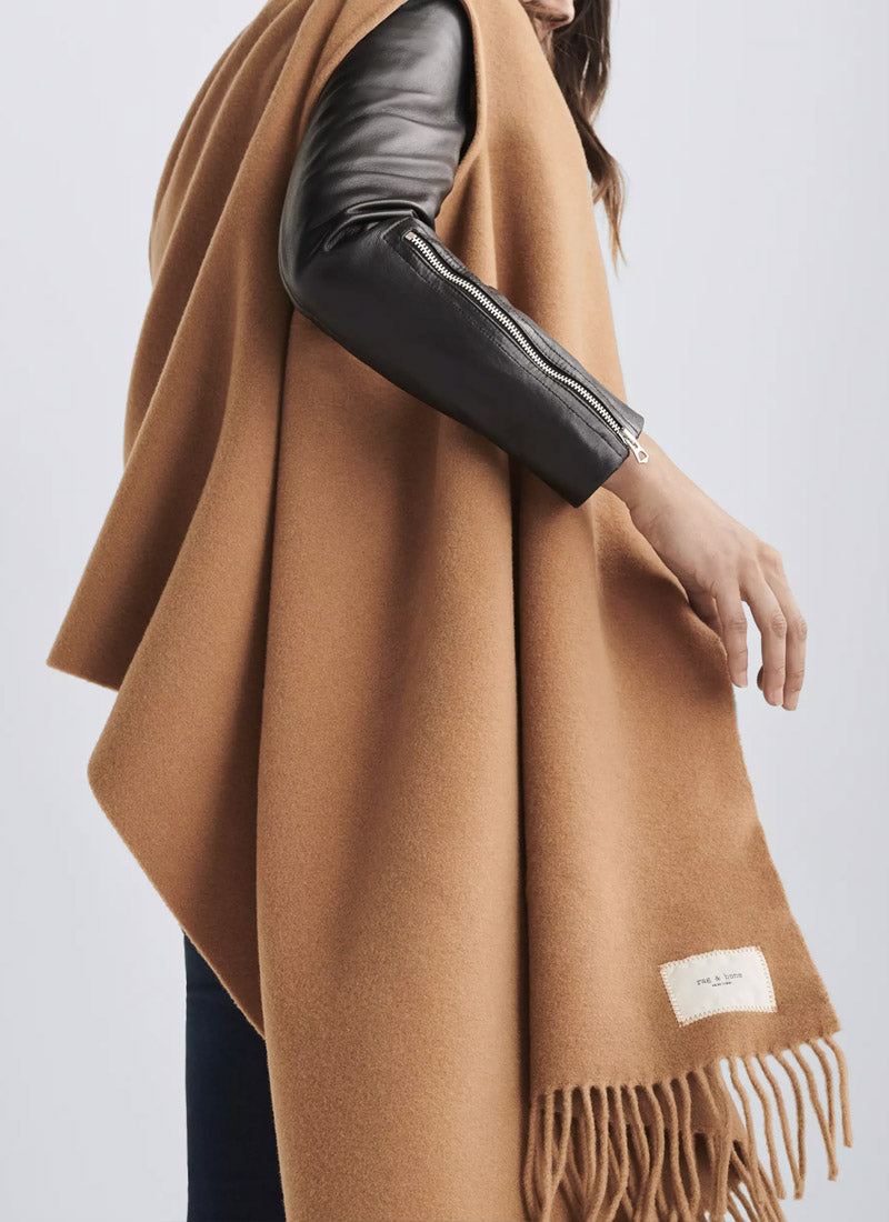 rag & bone Addison Fringed Shawl