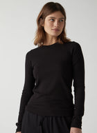 Velvet Camino Rib Long Sleeve Top