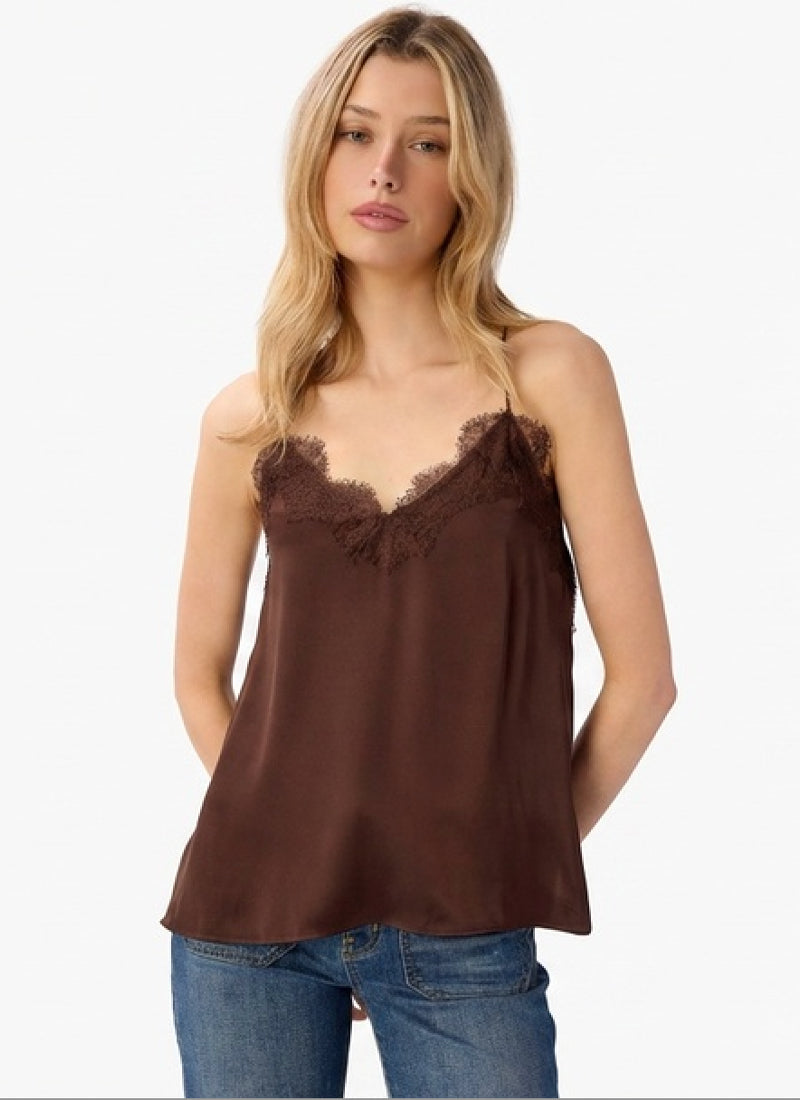 Racer Charmeuse Camisole