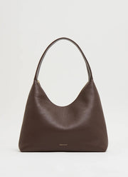 Candy Leather Hobo Bag Chocola