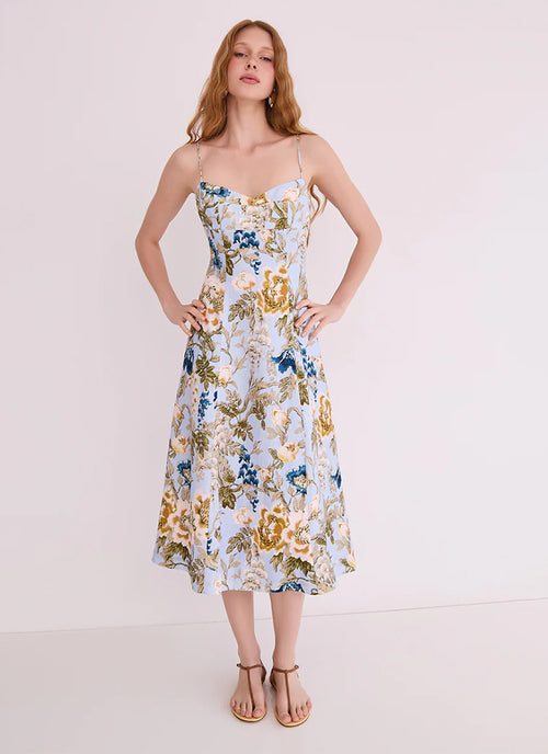 Cherry Midi Dress by Cara Cara