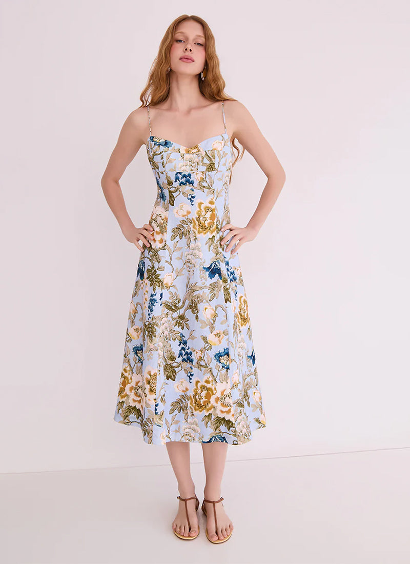 Cherry Midi Dress by Cara Cara