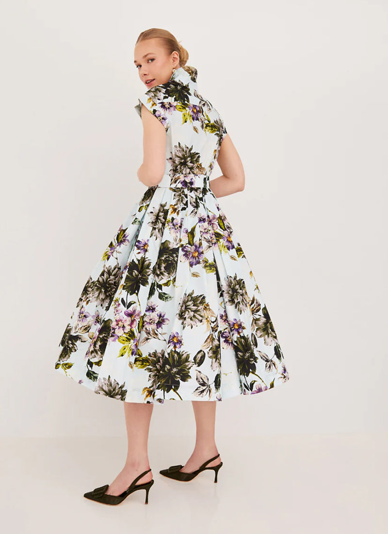 Octavia Dress Blue by Cara Cara 