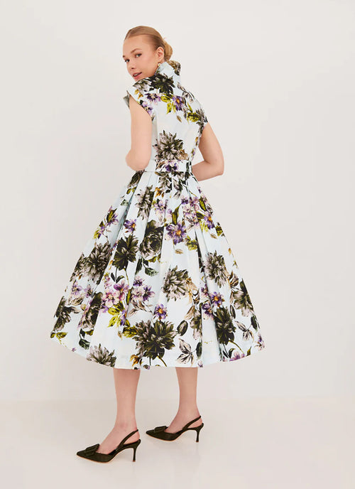 Octavia Dress Blue by Cara Cara 