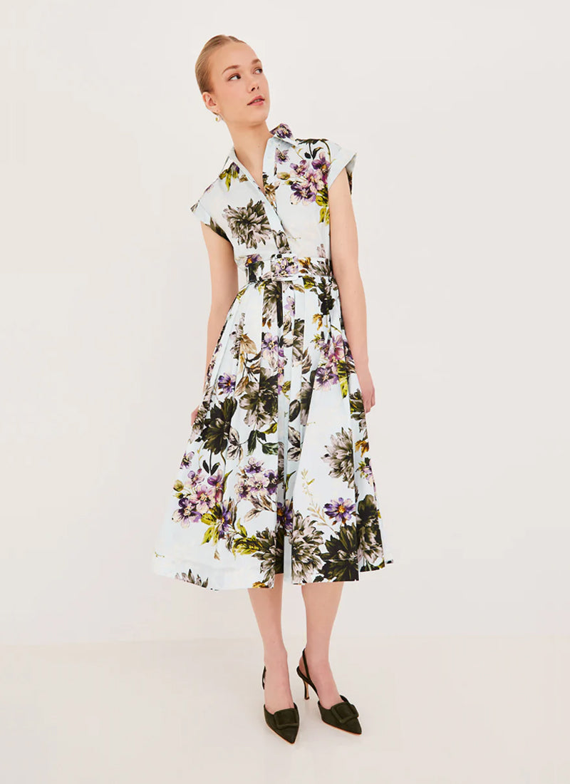 Octavia Dress Blue by Cara Cara 