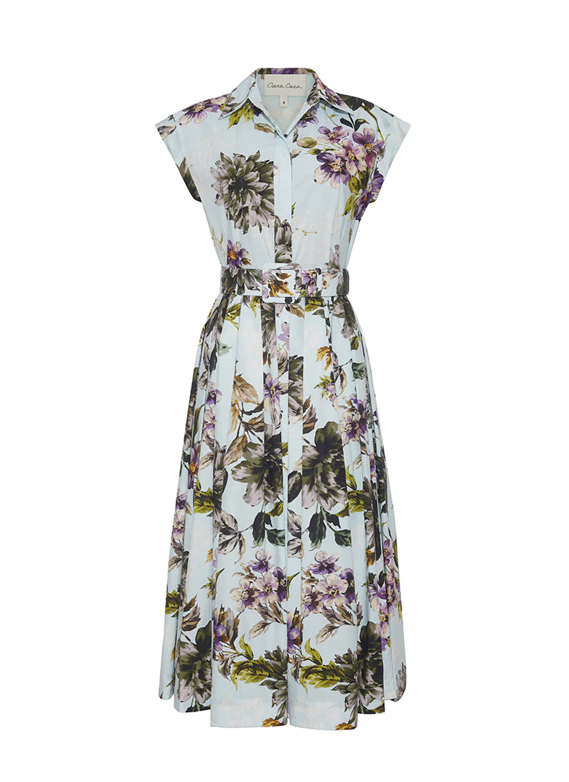 Octavia Dress Blue by Cara Cara 