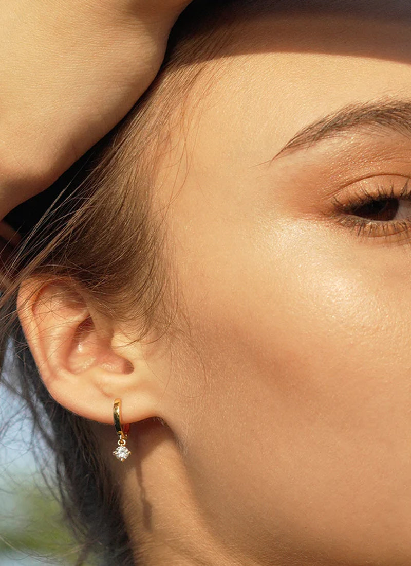 Carat London Tilda Hoop Earrings
