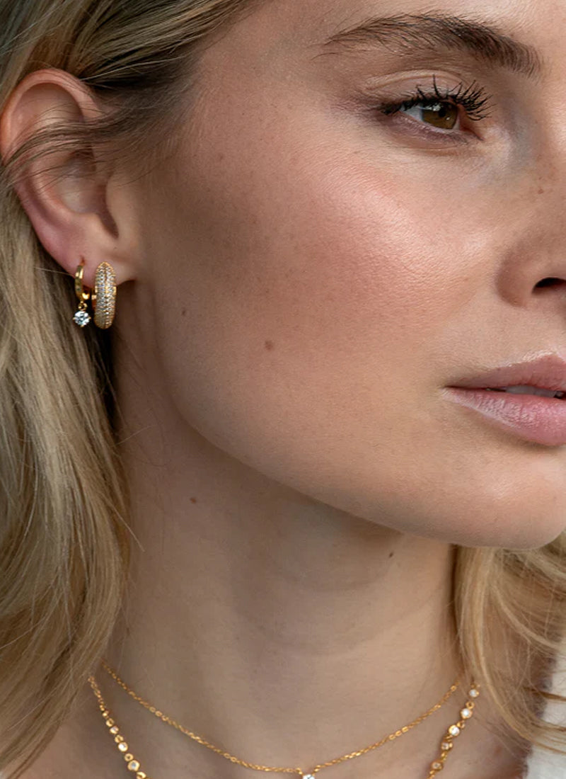 Carat London Tilda Hoop Earrings