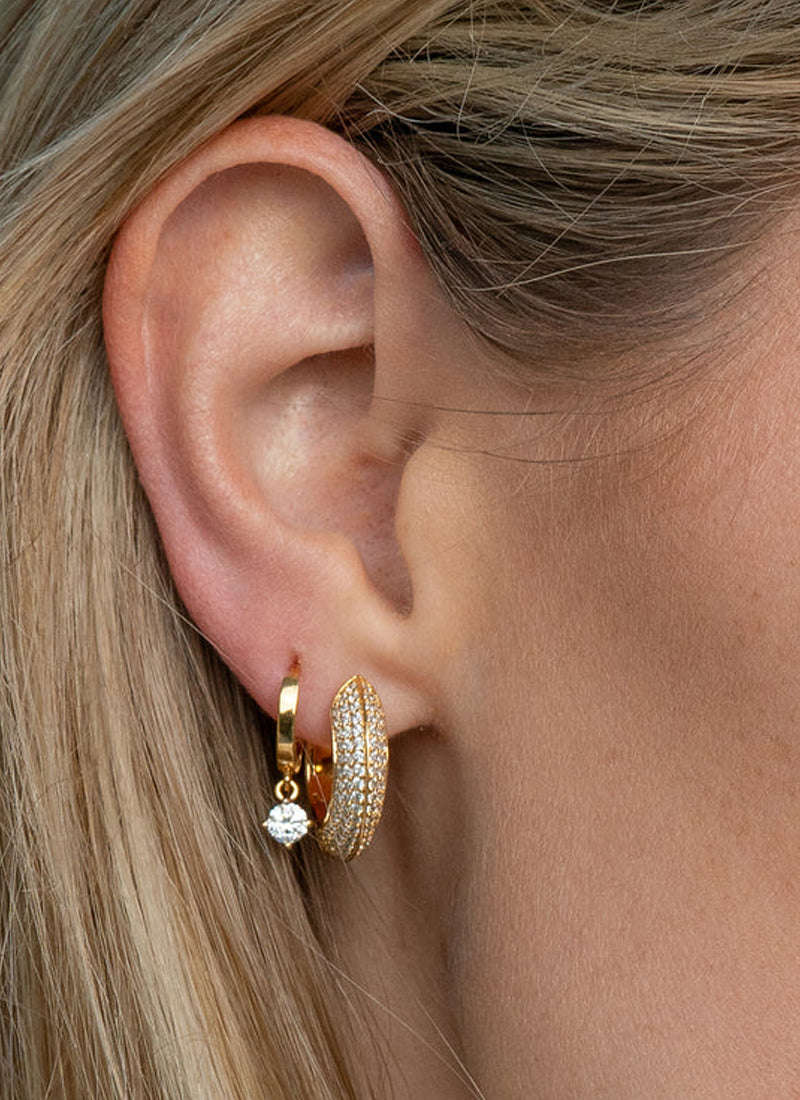 Carat London Tilda Hoop Earrings