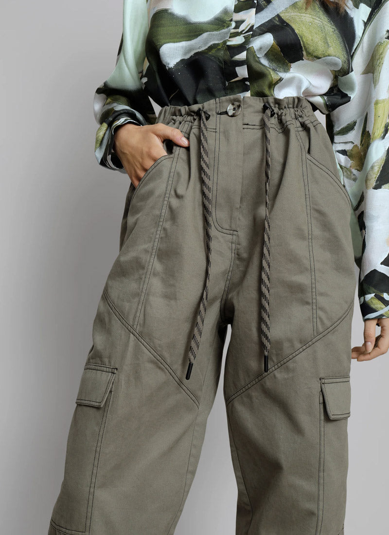 Munthe Enthusiastic Drawstring Cargo Pant