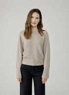 Cashmere Ribbed Cuff Sweater by FTC Cashmere at Andrews